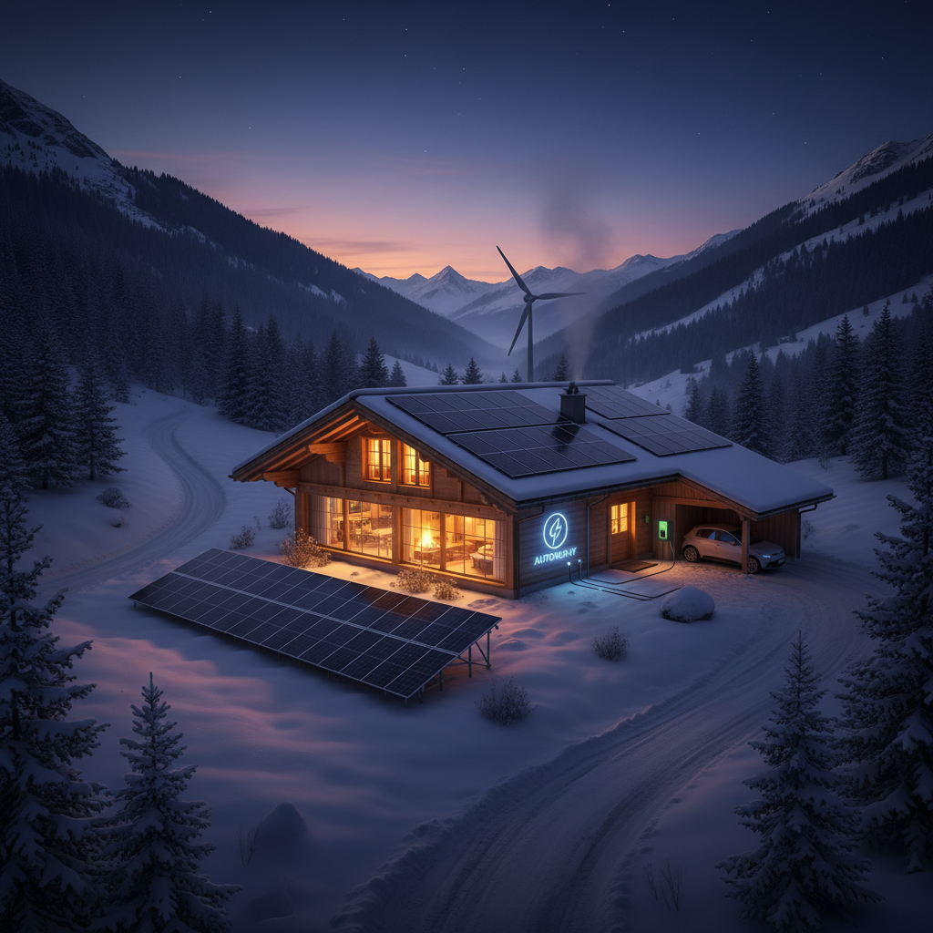 Photovoltaik-Module bei Sonnenschein